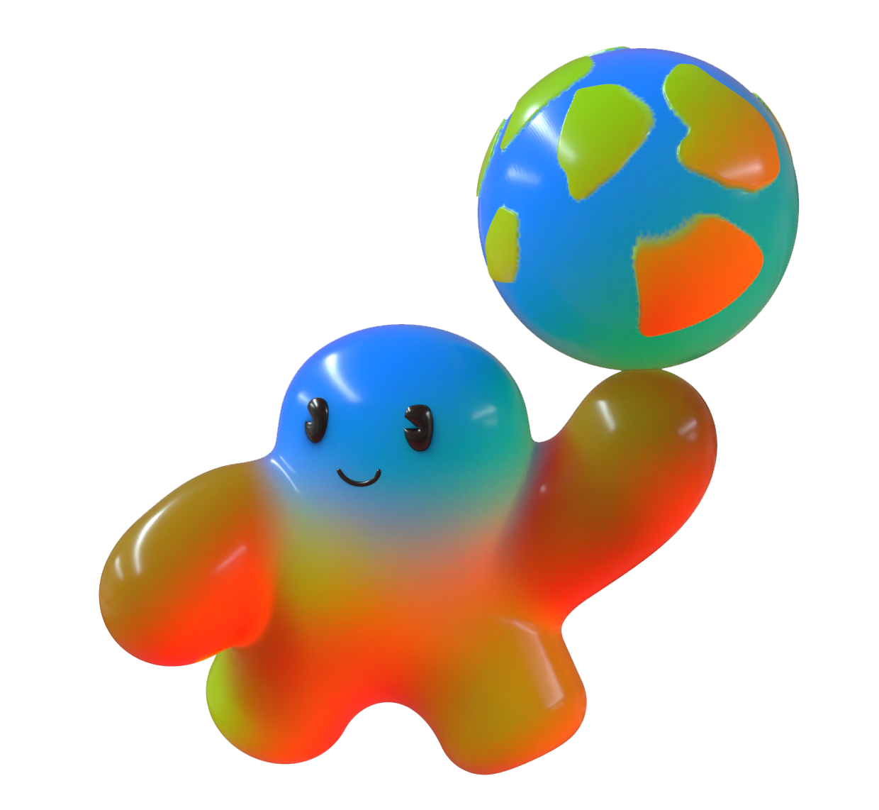 Atlas holding the world